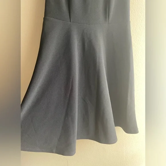 Monteau Women Black Mock Neck Sleeveless Dress Size XS - Picture 3 of 9